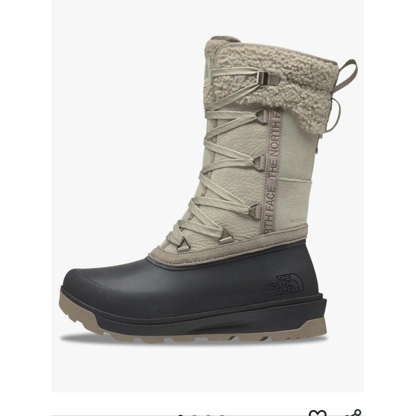 The North Face Women's Shellista Vi Mid Insulated Waterproof Snow Boot New $165!